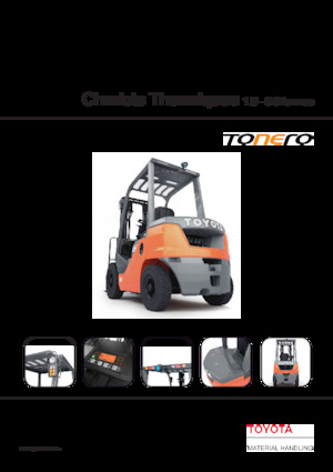 Carretillas elevadoras diesel Toyota 52-8 FDJF 35 