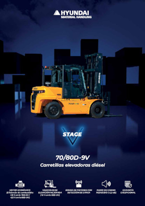Carretillas elevadoras diesel Hyundai 70D-9V