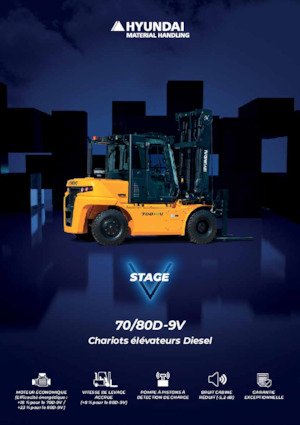 Carretillas elevadoras diesel Hyundai 70D-9V