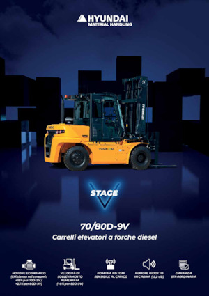 Carretillas elevadoras diesel Hyundai 70D-9V