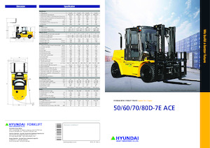Carretillas elevadoras diesel Hyundai 80D-7E ACE