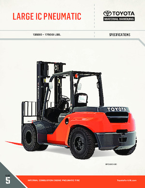 Carretillas elevadoras diesel Toyota 8FD80U
