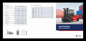 Carretillas elevadoras diesel Sinomach CPCD160