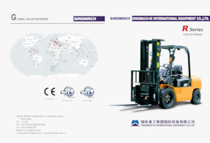 Carretillas elevadoras diesel Sinomach CPCD30N