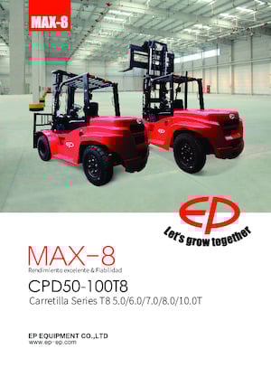 Carretillas elevadoras diesel EP CPCD100T8
