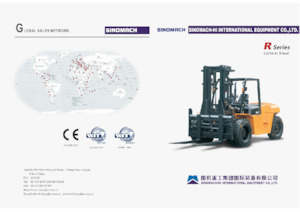 Carretillas elevadoras diesel Sinomach CPCD80