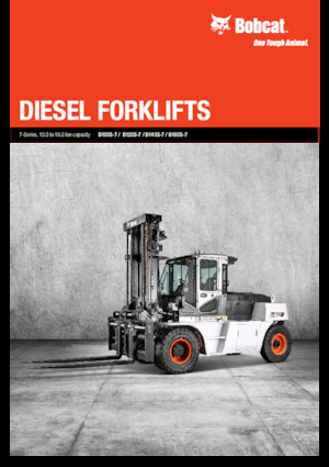 Carretillas elevadoras diesel Bobcat D160S-7