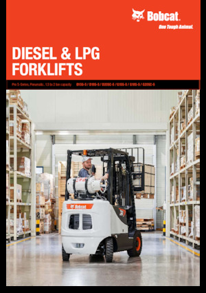 Carretillas elevadoras diesel Bobcat D20SC-5