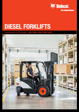 Carretillas elevadoras diesel Bobcat D25S-7