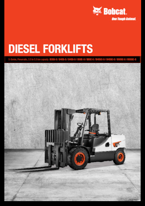 Carretillas elevadoras diesel Bobcat D45S-5