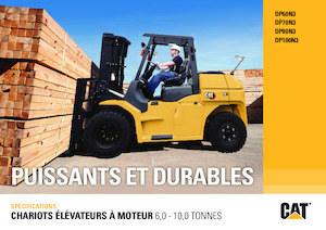 Carretillas elevadoras diesel Caterpillar DP70N3