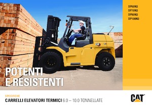 Carretillas elevadoras diesel Caterpillar DP100N3