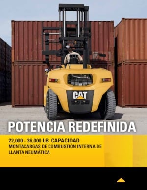 Carretillas elevadoras diesel Caterpillar DP120N2
