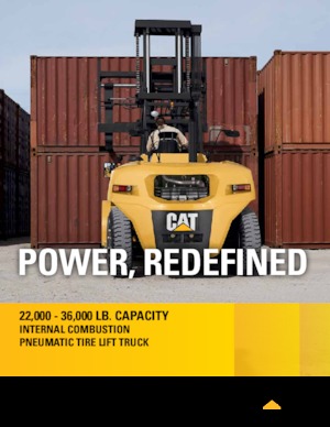 Carretillas elevadoras diesel Caterpillar DP150N2