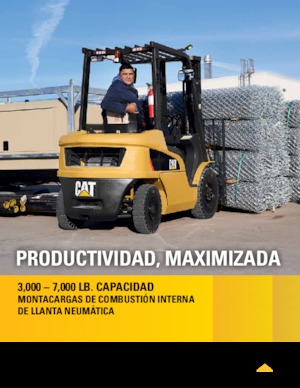 Carretillas elevadoras diesel Caterpillar DP33N