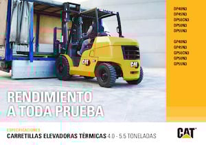 Carretillas elevadoras diesel Caterpillar DP40N3
