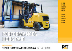 Carretillas elevadoras diesel Caterpillar DP40N3