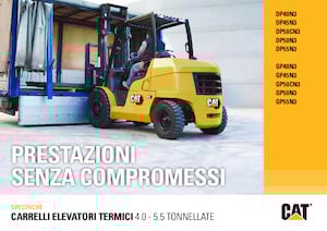 Carretillas elevadoras diesel Caterpillar DP40N3