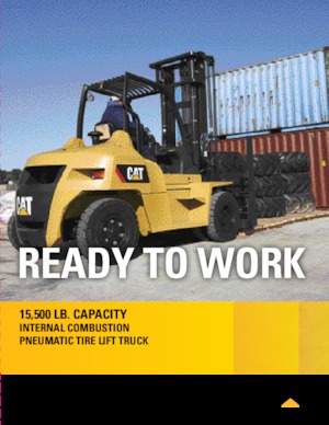 Carretillas elevadoras diesel Caterpillar DP70N1