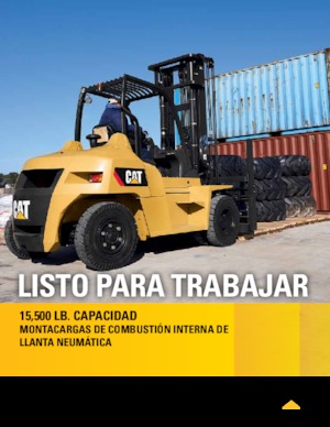 Carretillas elevadoras diesel Caterpillar DP70N1