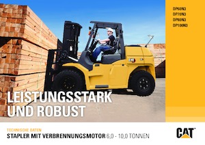 Carretillas elevadoras diesel Caterpillar DP70N3