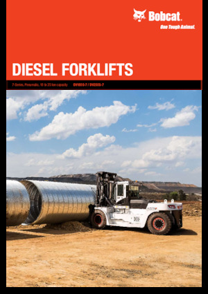 Carretillas elevadoras diesel Bobcat DV250S-7