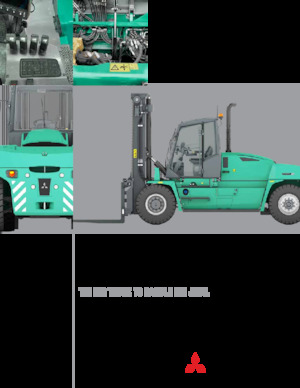 Carretillas elevadoras diesel Mitsubishi FD160L6P