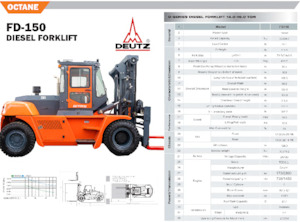 Carretillas elevadoras diesel OCTANE FD150