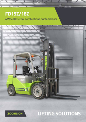 Carretillas elevadoras diesel Zoomlion FD15Z