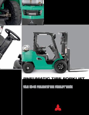 Carretillas elevadoras diesel Mitsubishi FD33N
