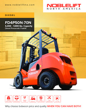 Carretillas elevadoras diesel Noblelift FD4P70N