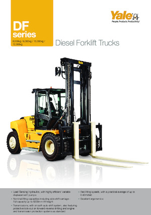 Carretillas elevadoras diesel Yale GDP100DF