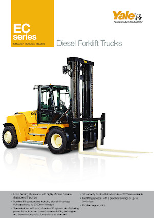 Carretillas elevadoras diesel Yale GDP 160EC12