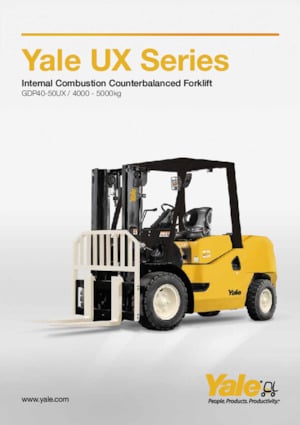 Carretillas elevadoras diesel Yale GDP50UX