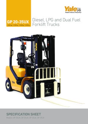 Carretillas elevadoras diesel Yale GP20UX