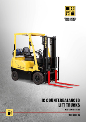 Carretillas elevadoras diesel Hyster H2.0XTS - AD