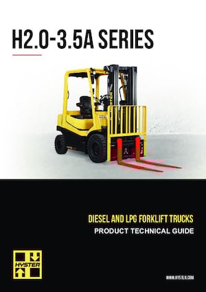 Carretillas elevadoras diesel Hyster H2.5A