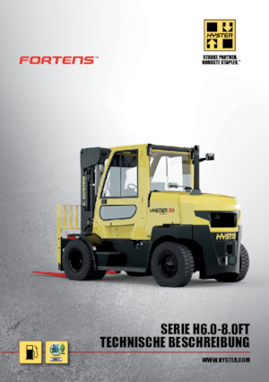 Carretillas elevadoras diesel Hyster H7.0FTS 9