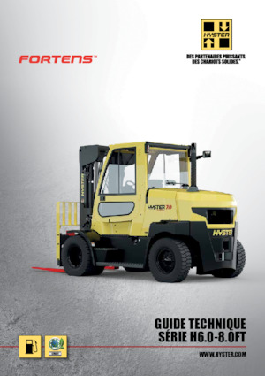 Carretillas elevadoras diesel Hyster H7.0FTS 9