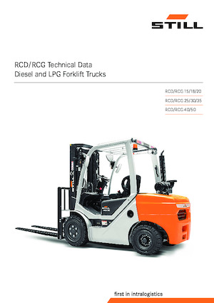 Carretillas elevadoras diesel Still RCD 18