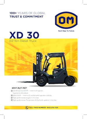 Carretillas elevadoras diesel OM XD30