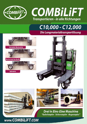 Carretillas multidireccionales diesel Combi-Lift C 12000