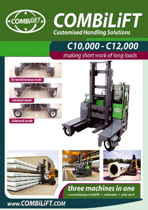Carretillas multidireccionales diesel Combi-Lift C 12000