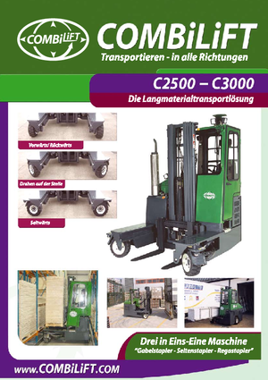 Carretillas multidireccionales eléctricas Combi-Lift C 3000