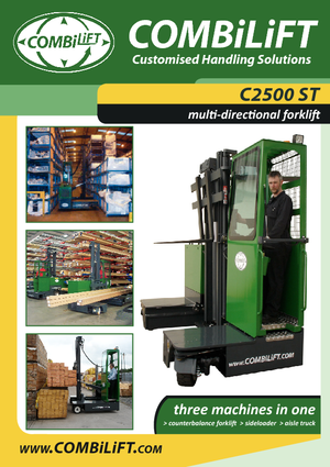 Carretillas multidireccionales eléctricas Combi-Lift C 2500 ST