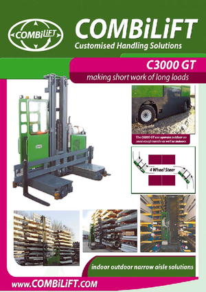 Carretillas multidireccionales eléctricas Combi-Lift C 3000 GT