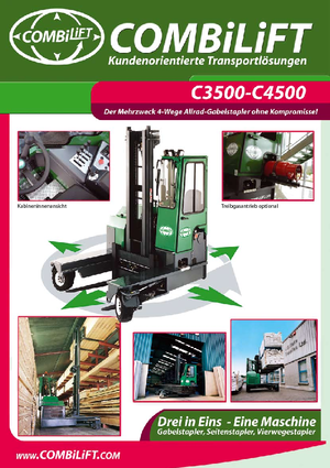 Carretillas multidireccionales diesel Combi-Lift C 3500