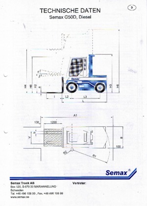 Manipuladoras telescópicas Semax G 50 L-D