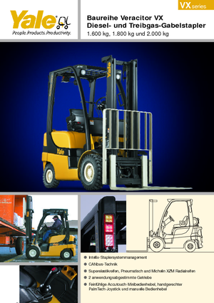 Carretillas elevadoras diesel Yale GDP 20VX