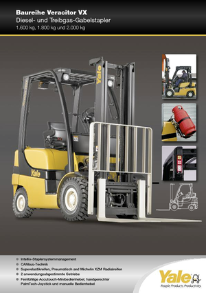Carretillas elevadoras diesel Yale GDP 20 SVX